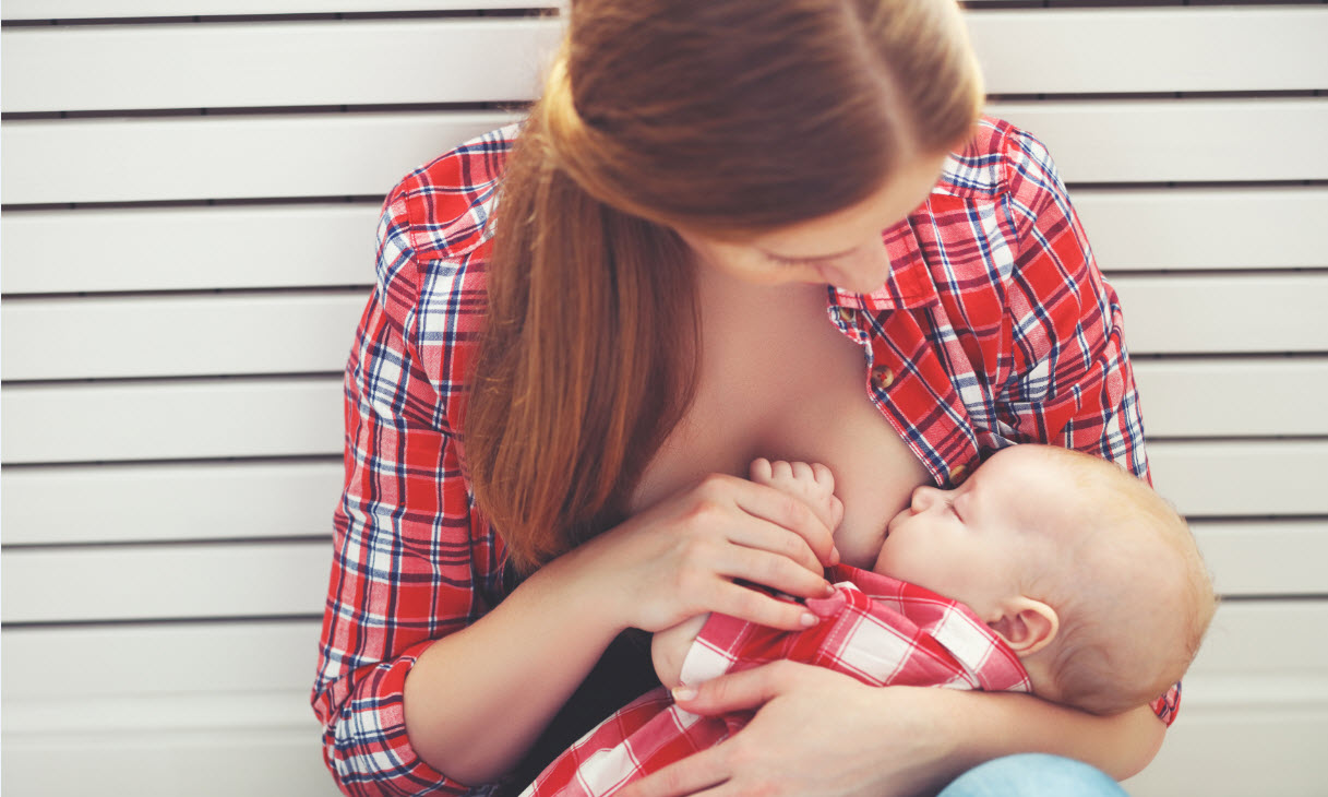 dentista breastfeeding woman